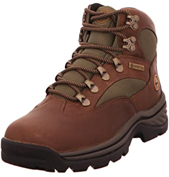 Timberland Chocorua Trail Goretex Waterproof - Stivali Chukka Donna, Marrone (Dark Brown/Green), 37 EU