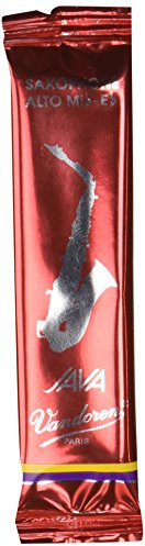 Vandoren SR2625R/50 Java Red Alt-Saxophonblätter, 50 Einheiten, Stärke 2,5