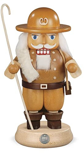 Casse-noisette berger, hauteur 23 cm, Erzgebirge originale de Muller Seiffen