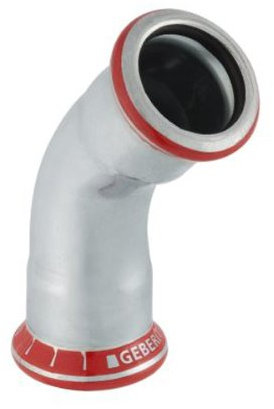Pressfitting-Bogen Stahl verzinkt