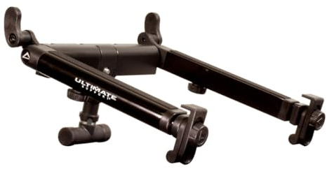 Ultimate Support Hyperstation QR Hyper Series Desktop und 5/8 Zoll Gewinde montierbarer Laptop/DJ-Ständer