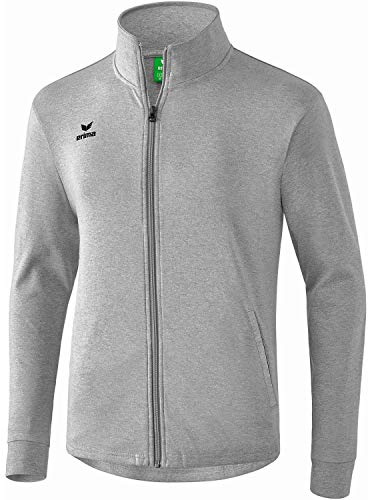 Erima unisex - vuxen Joggingjacka (2071805), 3XL, ljusgrå melerad