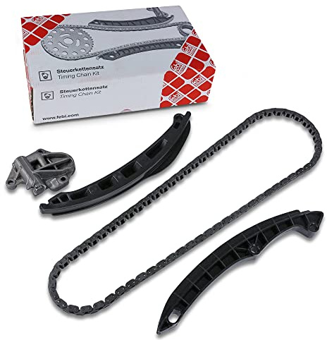 febi bilstein 102197 kit catena distribuzione per albero a camme, con guide di scorrimento e tendicatena, 1 unità