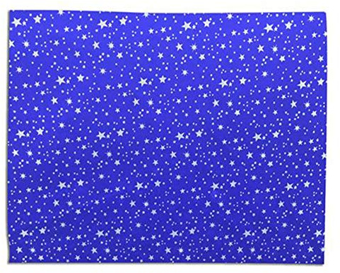 Natale 10 Rotoli Carta Cielo Stellato Metallizzato 70x100 cm per presepe …