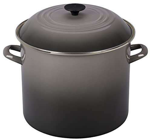 Le Creuset N5100-287F Stockpot, Steel, Oyster