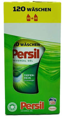 Persil Universal Gel, Vollwaschmittel, Reinheit & Pflege, 1er Pack (1 x 120 Waschladungen)