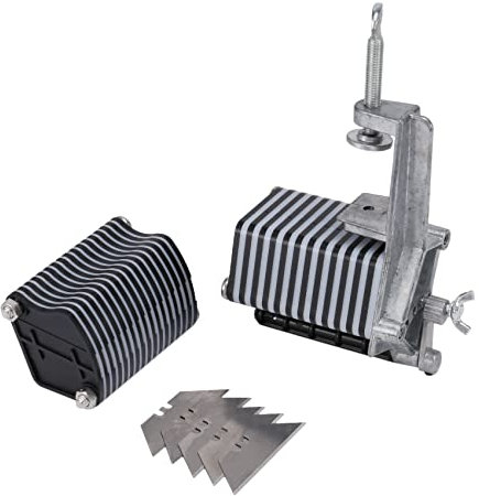 Anlayliay Cortador de encaje de para flecos, tiras trenzadas y encaje (viene con 10 cuchillas)