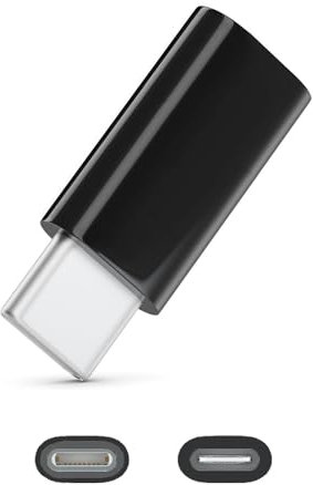 ICOVERI Adaptador Light-Ning/USB C, Carga rápida PD 20W, (para iPhone 15 Series), Compatible con Apple Series… (Adaptador Light-Ning a USB C)