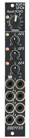 Doepfer A-147-5V Quad VC LFO Vintage Edition - LFO Modular Synthesizer