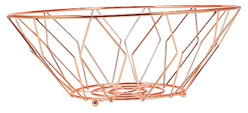 Amosfun Corbeille À Fruits En Métal – Élégante Corbeille À Fruits Capacité Pour Divers Fruits Idéale Pour L'organisation De La Maison