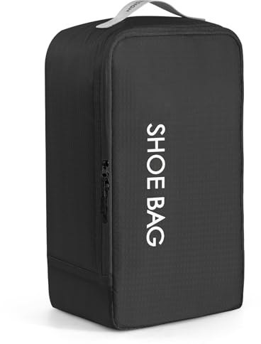 CANBOX Bolsa Organizadora de Zapatos para Viaje - Impermeable con Cremallera, Bolsa Deportiva Unisex con Asa para Botas/Sneakers (36x21x15 cm)