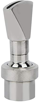Akozon FNPT 6'' DN20 Meno Ugello per Fontana da Giardino in Acciaio - Irrigatore d'acqua Decorativo a Forma di Ventaglio per Stagni e Fontane
