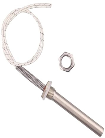 Cartridge Heater 12V M16 Thread SUS304 Immersion Element for Water Rod Electric Heater(100w)