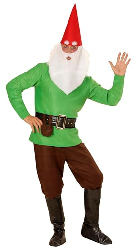 W WIDMANN MILANO Party Fashion - Kostüm Zwerg, Gnome, Wichtel, Märchen, Faschingskostüme