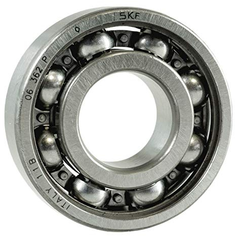 Kugellager SKF 6200 C3 (10 Stk.); für Welle 10 mm (10 x 30 x 9 mm; einreihiges Rillenkugellager, offen)