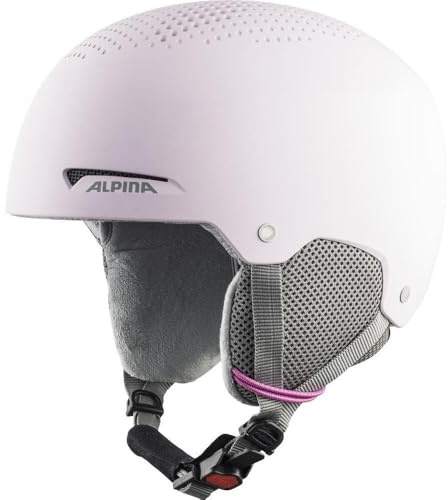 ALPINA Unisex - Barn, ZUPO Skidhjälm, light-rose matt, 46-48 cm