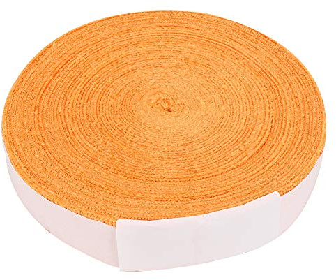 Tennis Griffband, 10m Overgrip Badminton Grip f¨¹r SCHL?ger, Squash und Tennissport (Orange)