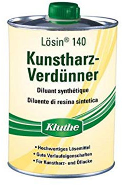 Kluthe Langsamflüchtiger Kunstharzverdünner für Kunstharz-, Öllacke. Kunstharz-Verdünnung (1000 ml)