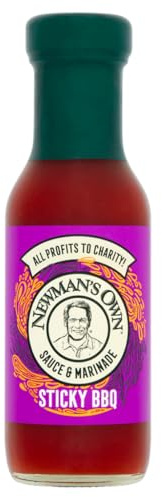 Newman's Own Sticky BBQ Lot de 6 sauces à marinade 250 ml