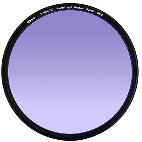 Kase Wolverine 82mm Graduated Neutral Night Magnetic Shockproof Tempered Optical Glass Broadband Filter Incl Adapter Light Pollution 82