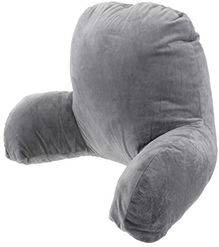 Sewroro Lesekissen Relax Sitzkissen Große Rückenlehne Mit Armlehnen Rückenkissen Zum Sitzen Im Bett Couch Loungekissen