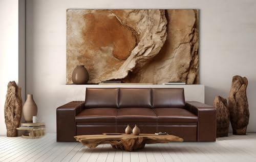 Quattro Meble Extra Breit Braunes Echtleder 3 er Sofa Max FS Ledersofa Ledercouch Leder Antique Couch Farbauswahl ! (Breite 220 cm)