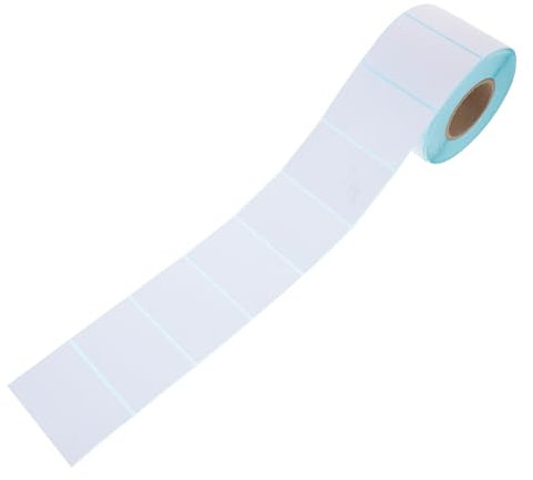 HAPINARY Kleine Etiketten Rolle Thermoetiketten Thermopapieretikett Selbstklebend Blanko Versandetiketten Adressetiketten