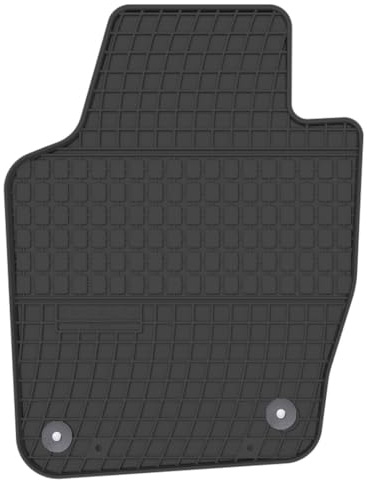 Wielganizator Automatte – Passend für Volkswagen Polo V 2009-2017 – Gummimatte – Autozubehör - Auto Fußmatten – Fußmatte Auto – 1 – schwarz
