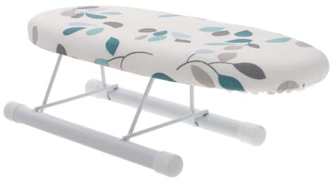 HOLIDYOYO Mesa De Planchar Pequeña y Plegable para Ropa Soporte para Planchar Mangas y para Dormitorios y