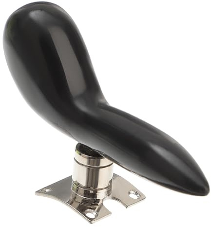 Mikinona Ergonomische Fagott Handstütze aus Abs und Metall in Schwarz mit Stabilem Sockel zur Entlastung der Armmuskulatur für Bassoon Spieler
