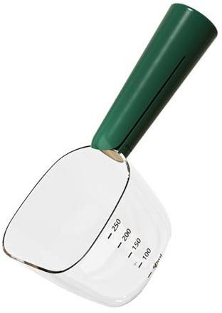 perfk Taza medidora para Gatos, Cuchara para Comida para Perros y Gatos, Multifuncional, con báscula, Cuchara medidora para Comida para Perros, Cuchara para