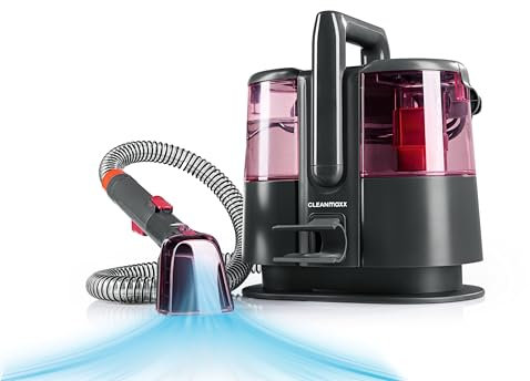 CLEANmaxx Detergente per tappezzeria e tappeti Pro Power | 3 in 1: aspirapolvere, tappeti e tappezzeria | Spot Cleaner per pulizia a umido | Pulitore macchie per tappeti, auto, divano, tappezzeria