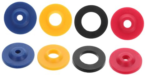 FOMIYES Limiteurs de Débit et Design Anti-Fuite Lot de 8 en Silicone Installation Facile Joints D'étanchéité pour Pommeaux de Bain et Tuyaux de Jardin