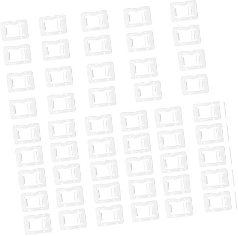 Lot de 50 stabilisateurs de sortie transparents, faciles à utiliser sur le design, fixent les douilles oscillantes, inserts robustes pour garder les prises sécurisées