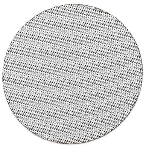 Tbest Filtro Porta in Acciaio Inossidabile 316 Durevole Filtro a Schermo Inferiore per Preparare Bevande Al caffè Morbido (53,5 mm)