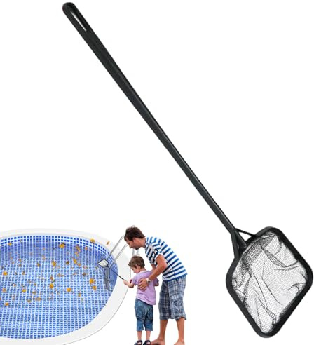 Uhngw Rete Sgrossatore per Piscina | Rete Filtro Portatile per le Piscine,Accessorio per Pulizia Acquari, Rimozione Detriti per Fontane e Vasche
