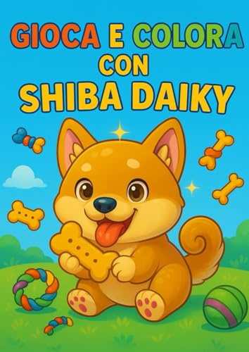 Gioca e Colora con Shiba Daiky: Il regalo perfetto per i bambini che amano gli animali