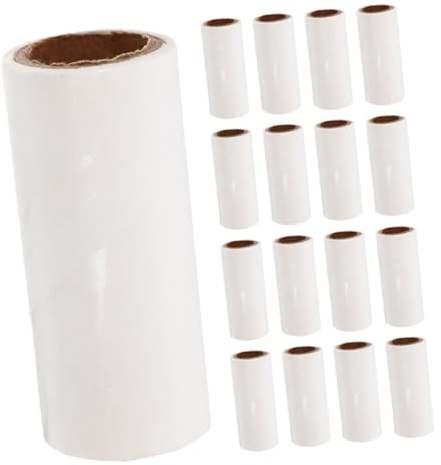 BCOATH 25stücke Fusselrolle Pack für Tierhaare Kleberolle Nachfüllpackung für Kleidung Sofa Boden Fusselentferner Tierhaarentferner