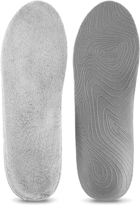 Varm fotbädd, ortopediska innersulor som stöder vintervalvet, inlägg, varma skor, platta fotsulor, sneakers för män och kvinnor (Men-US-11–295 mm)