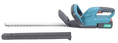 MasYosh Taille-haie sans Fil, Taille-haie électrique à Double Action de 21 Pouces avec Conception Ergonomique et Batterie de 4000 MAh, pour Haies, Arbustes et Arbres (Prise UE)