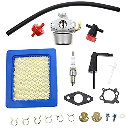 Pexorin Carburatore, 791077 696981 Motozappa Artigiano Intek 190 Kit carburatore per motore a 2 tempi
