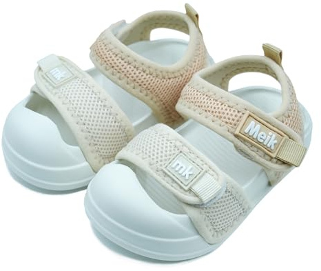 Meik Mangni Sandalias Punta Cerrada Niño Niña Verano Sandalia Deportivas Unisex bebé Transpirables Zapatillas Playa Piscina con Suela Antideslizante,Tallas 21-31 EU
