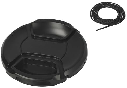 vhbw Bouchon d´Objectif 67 mm, Plastique Noir Compatible avec Sigma 50-150 mm 2.8 EX DC II APO HSM, Sony 28-75 mm 2.8