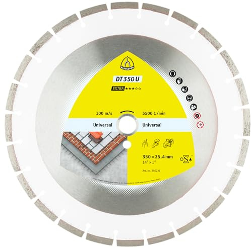 Klingspor DT 350 U Extra Diamanttrennscheibe 350 x 3 x 25,4 mm