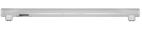 Satco S8189 T10 LED Linestra Light Bulb, S14s Base, 7W, 30000 Hour Rating, 500L, Warm White