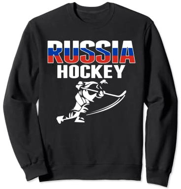 Russland Eishockey Fans Trikot - Support Russian Hockey Team Sweatshirt