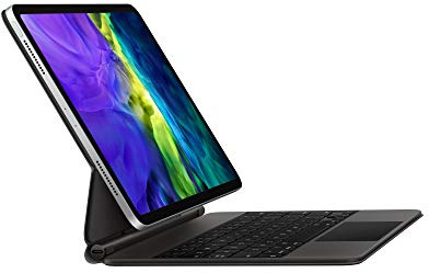 Apple Magic Keyboard (para iPad Pro 11-pulgadas 1-4 Gen, iPad Air 4-5 Gen, 11-pulgadas M2-M3) (QWERTY Inglés) Negro (Reacondicinado)