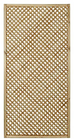 Forest Garden Wisley Lattice - 180 x 90cm - Pack of 3