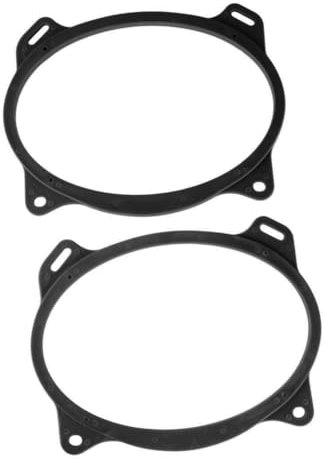 ciciTree 2Stück Schwarz 6 x 9 Oval Hecklautsprecher Montageadapter Passend für Toyota Corolla Camry Solara Yaris