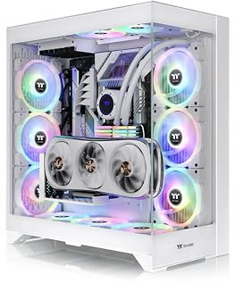 CTE E600 MX Snow Boîtier E-ATX pour Tour intermédiaire avec efficacité Thermique centralisée ; Maille Interchangeable et Panneau Avant TG ; Support de Montage VGA 3 Voies ; câble élévateur PCIe4 de